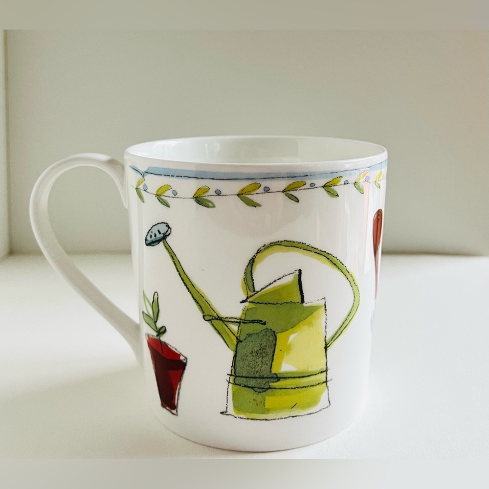 Garden Theme Mug - English bone china